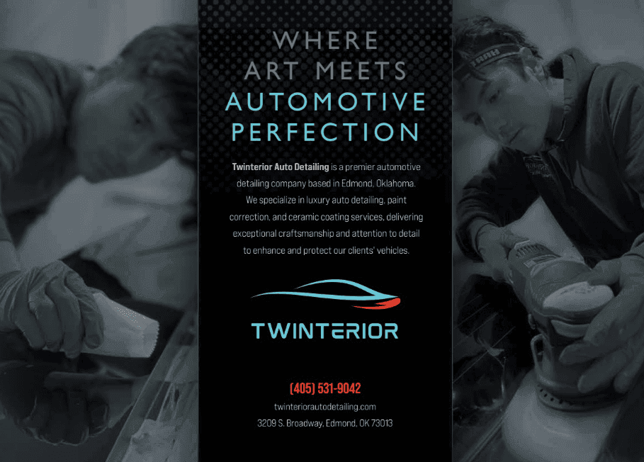 Twinterior Auto Detailing Partners with Porsche Oklahoma City